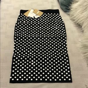 Michael Kors Collection Sequined Pencil Skirt in S